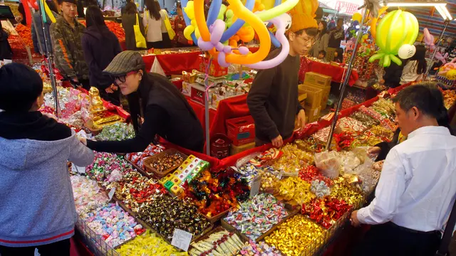Persiapan Tahun Baru Imlek di Taiwan