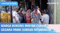 Sejumlah warga Rangkasbitung, Lebak, berburu minyak goreng curah, setelah mendapat kabar subsidi minyak goreng curah dicabut. Mereka khawatir pencabutan subsidi itu akan langsung berdampak pada harga eceran minyak goreng.