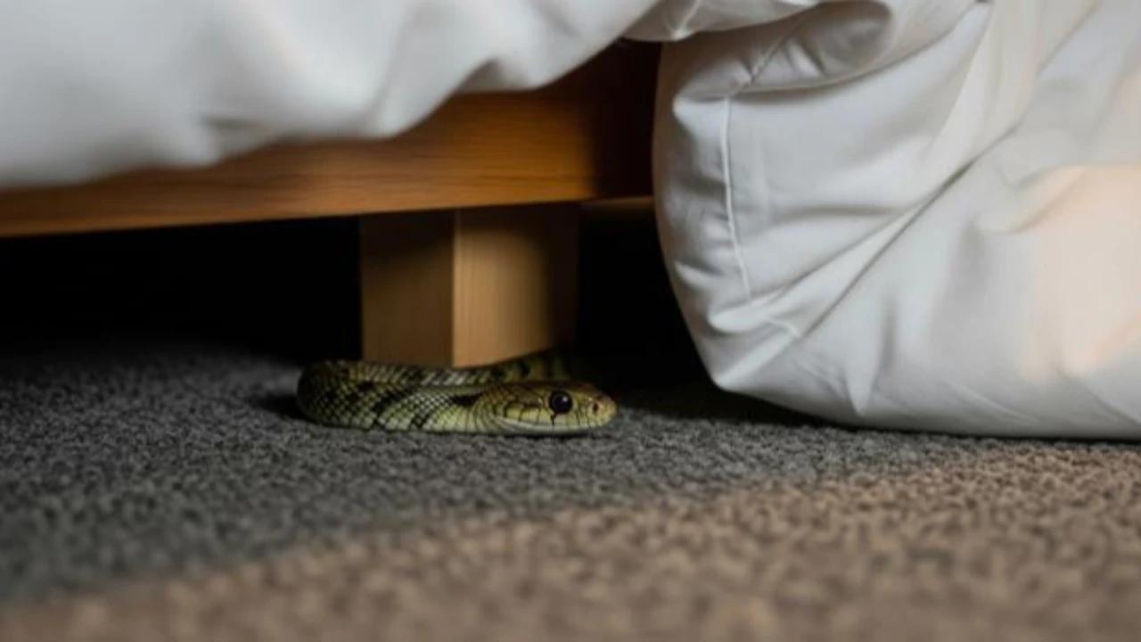 Tanda-Tanda Ada Ular Bersembunyi di Bawah Tempat Tidur dan Cara  Mencegahnya