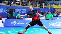 Gregoria Mariska Tunjung di SEA Games 2019, Kamis (5/12/2019). (PBSI)