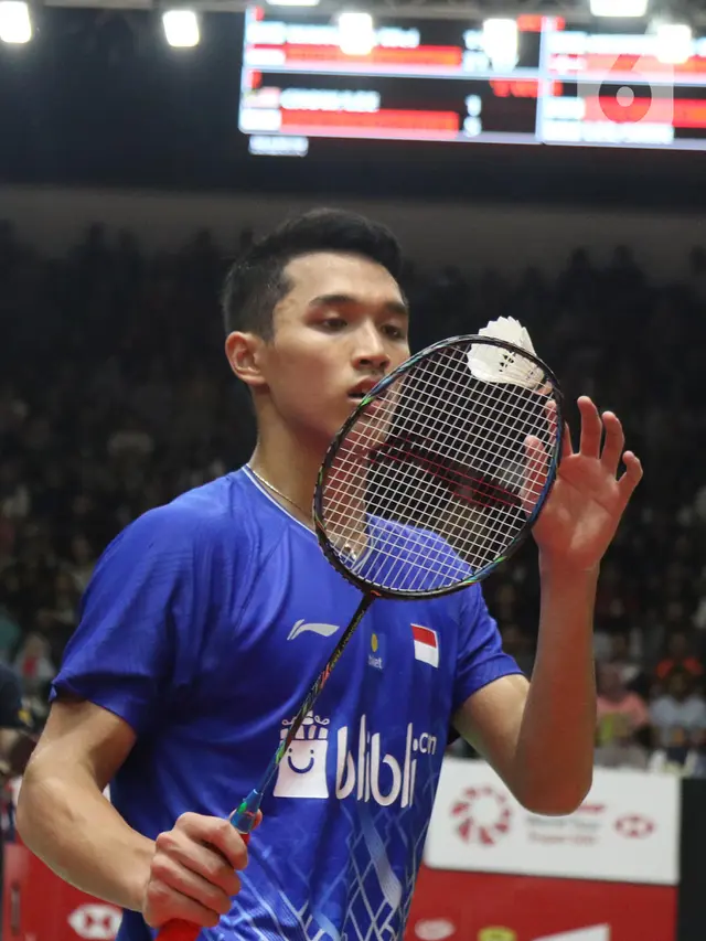 Unggul Dua Set Langsung, Jonatan Christie Melangkah ke Perempat Final