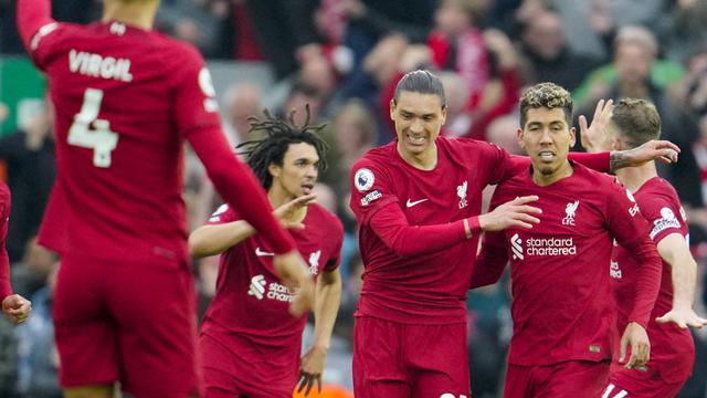 Foto: Gol Roberto Firmino Buyarkan Asa Arsenal Raup Tiga Poin Penuh di Kandang Liverpool