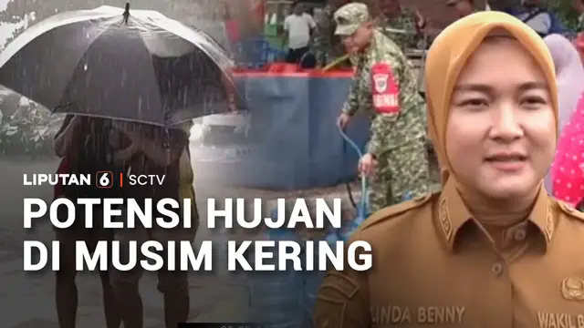 Waspada, Potensi Hujan di Musim Kering