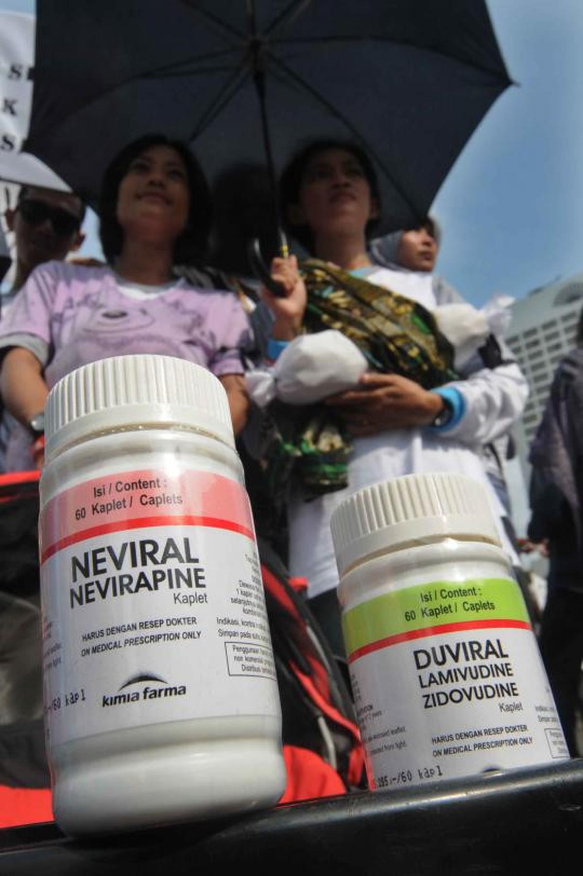 Peringati HIV/Aids se-dunia, ratusan aktivis padati Bundaran HI