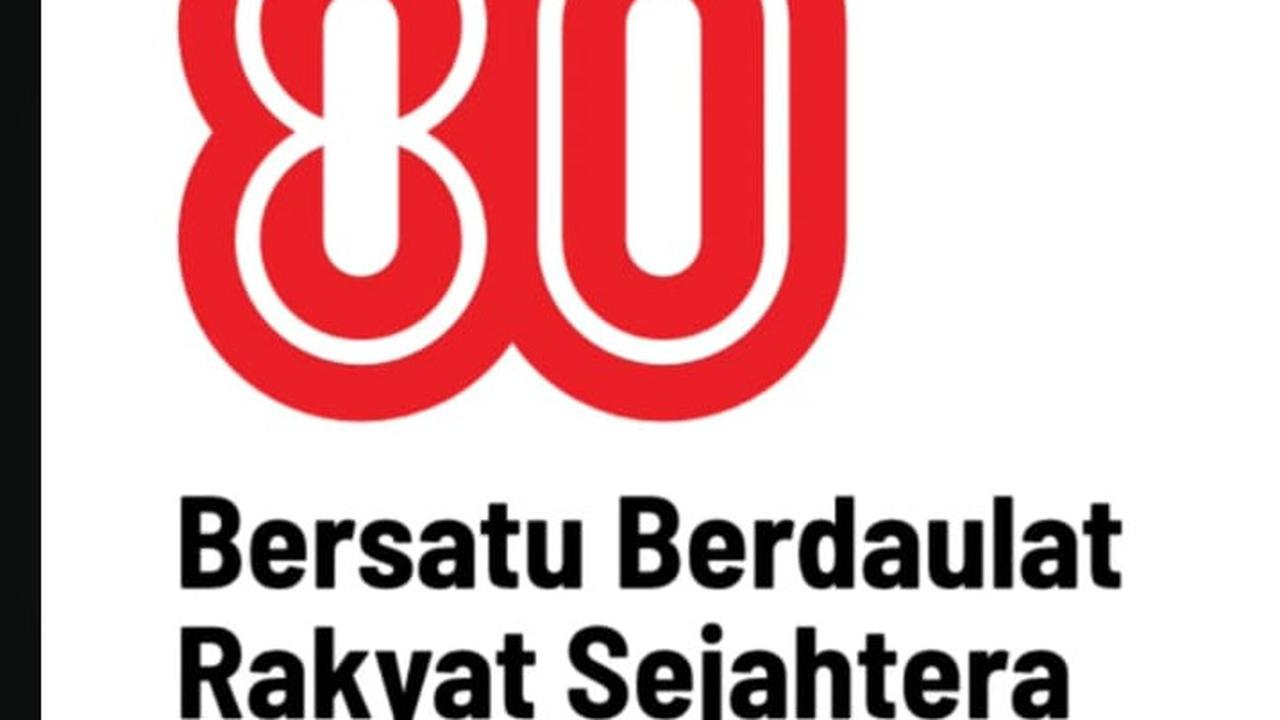 Logo HUT ke-80 RI