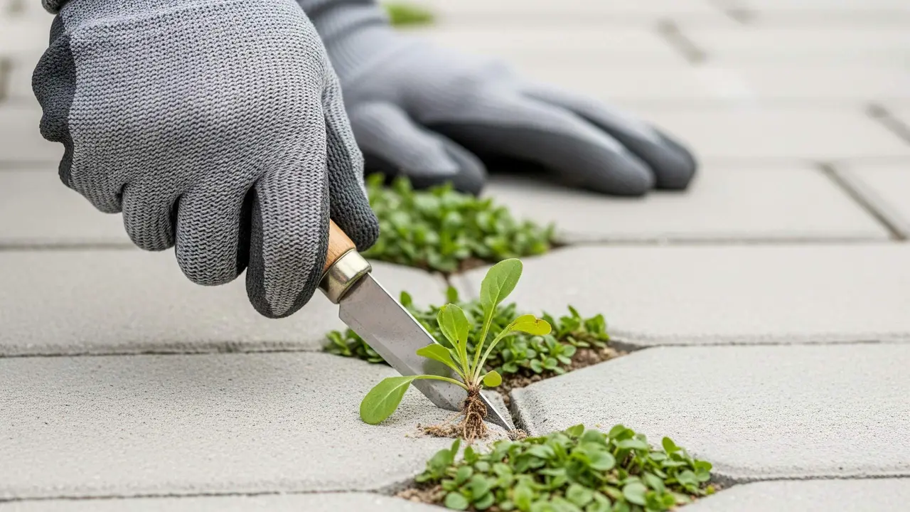 Cara Efektif Mengatasi Rumput Liar Tumbuh di Sela Paving Rumah