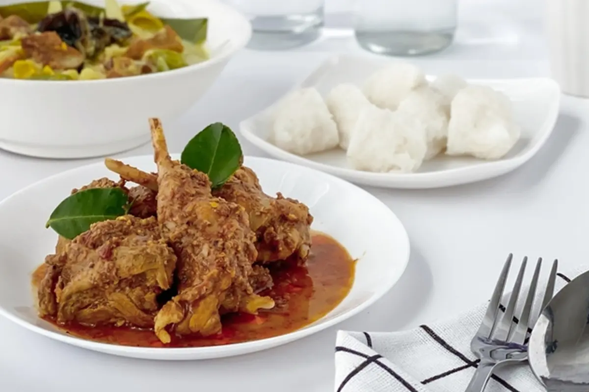resep ayam bumbu rendang 1