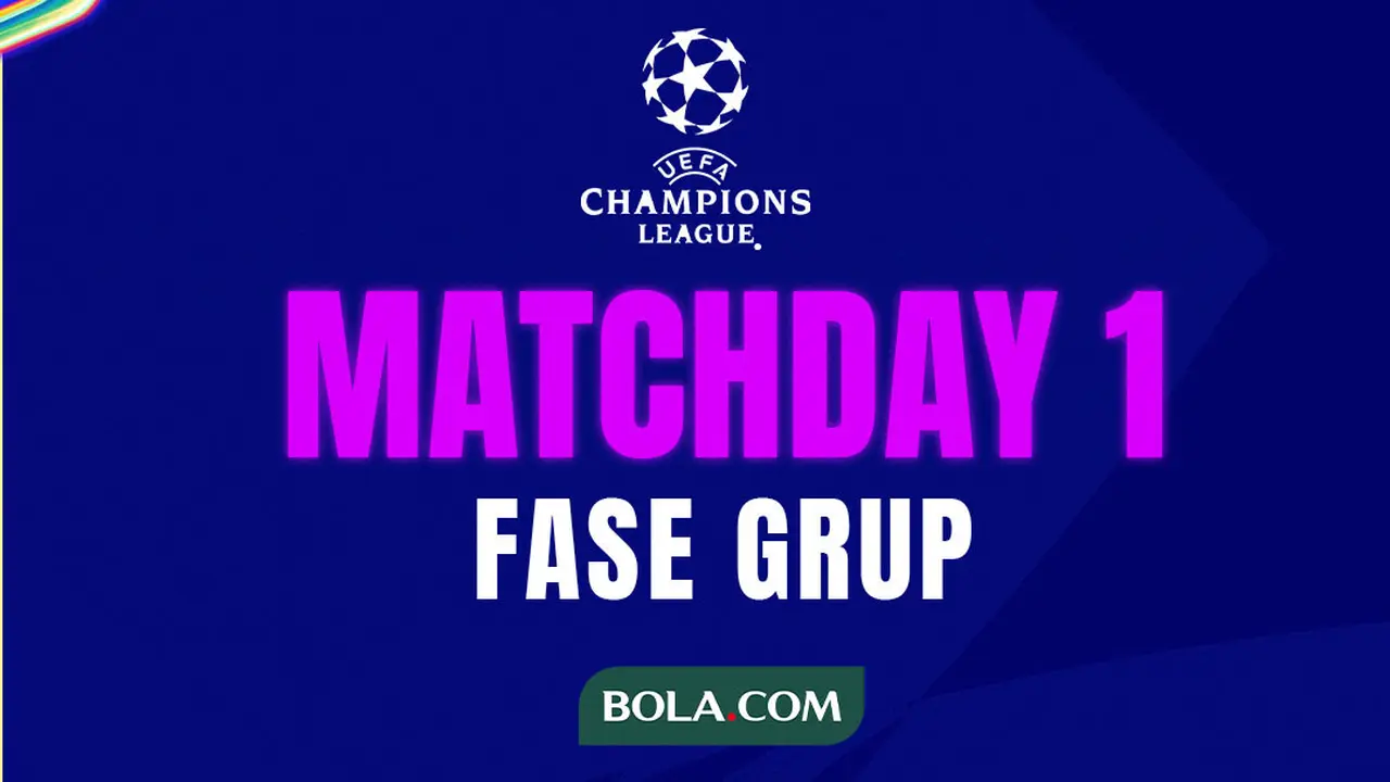Cover Infografis Jadwal Matchday Pertama