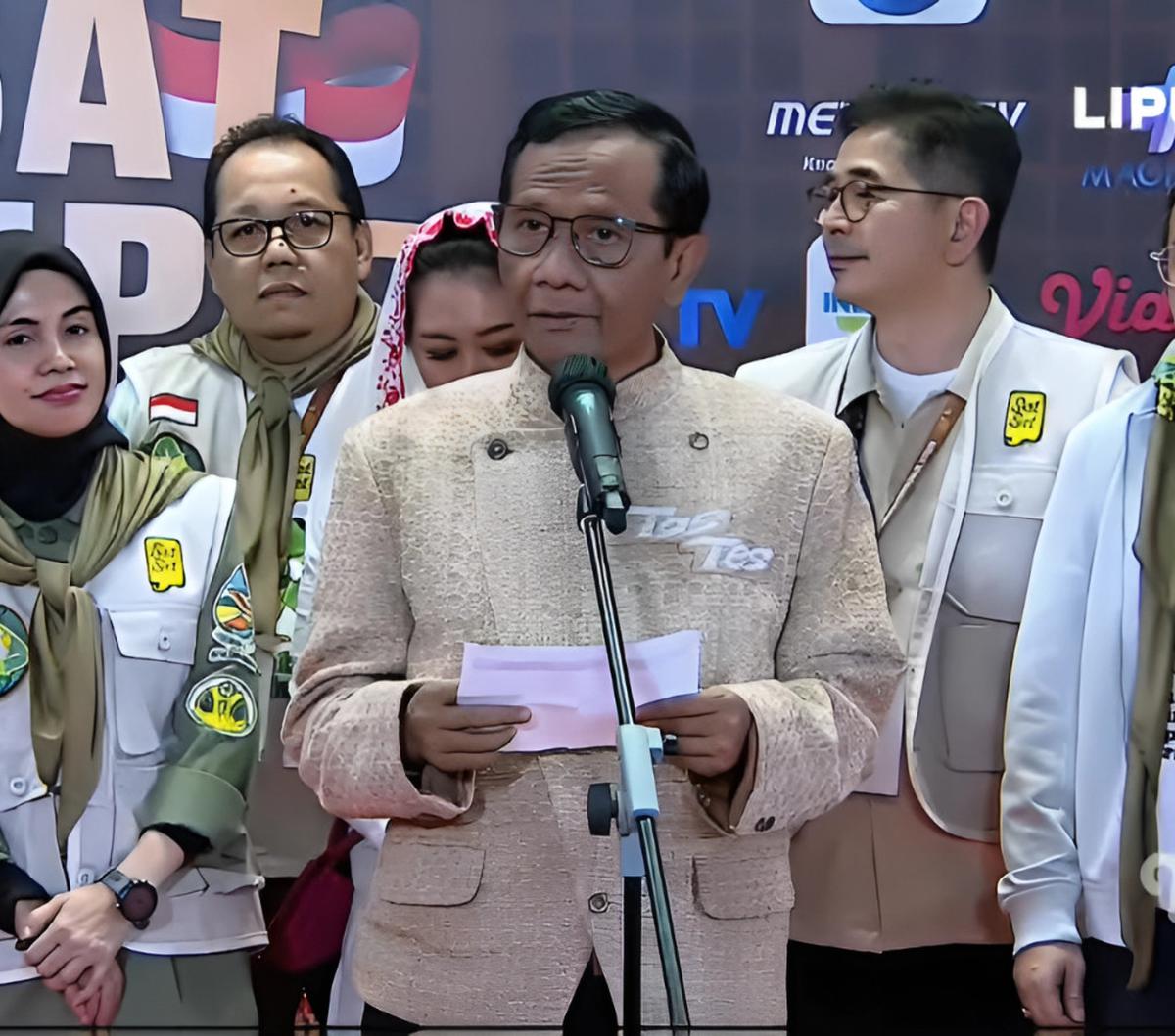 Mahfud Melihat kondisi lingkungan hidup di Indonesia sudah rusak. Telah terjadi kerusakan karena tingkah laku manusia.