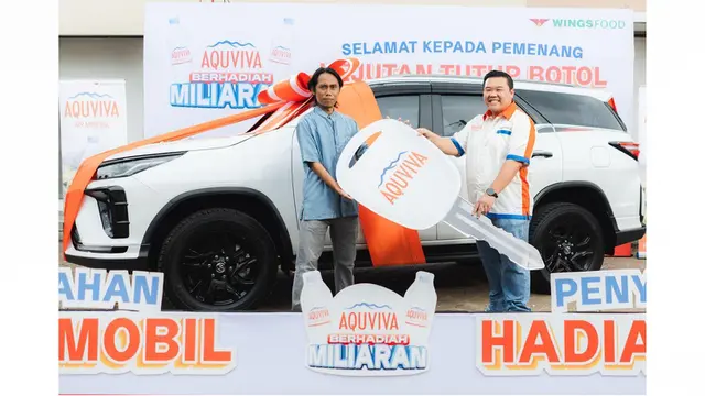 Keterbatasan Tak Halangi Usaha, Mulya Raih Fortuner dari Kejutan Tutup Botol AQUVIVA
