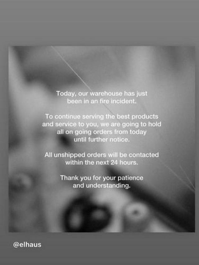 Brand Lokal Terdampak Kebakaran JNE Cimanggis