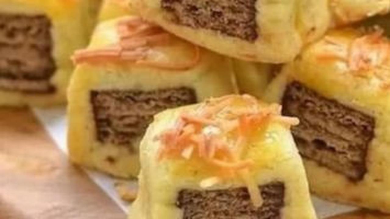 2. Ide Kue Lebaran Modern Kekinian: Kastangel Wafer<br>