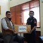 Bea Cukai Madura memberikan bantuan kepada Satuan Tugas (Satgas) Covid-19 Kabupaten Bangkalan di Kantor Pemerintah Kabupaten Bangkalan.