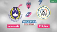 Head to Head Timnas Indonesia Vs Filipina: Garuda Tak Terbendung