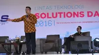 Ridwan Kamil saat membuka gelaran Solution Day 2016 dari Lintas Teknologi (sumber: ist)