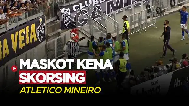 Berita Video, Maskot Klub Asal Brasil, Atletico Mineiro Diskors Akibat Perilaku Mengintimidasi