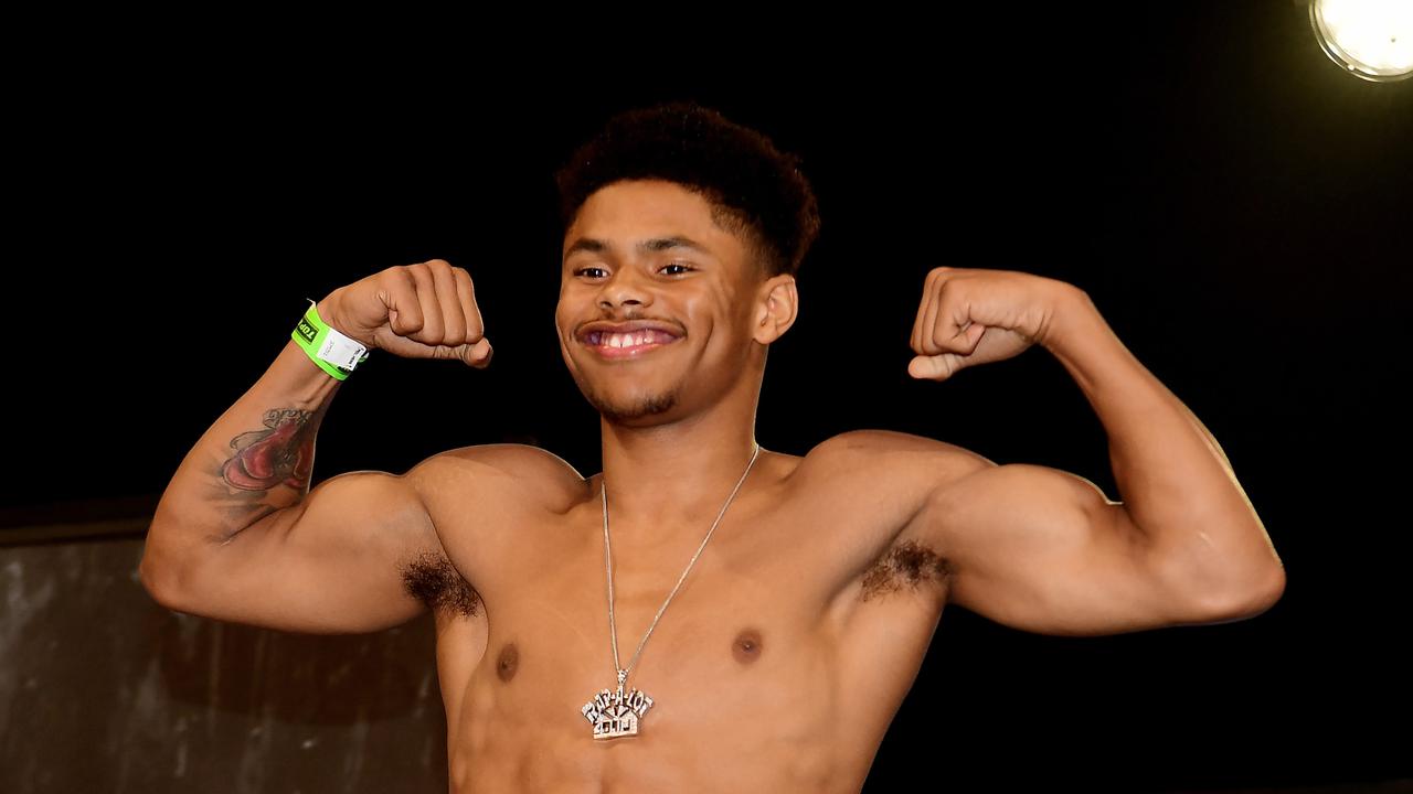 juara dunia kelas bulu versi badan tinju WBO, Shakur Stevenson