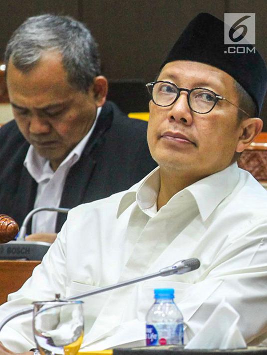 FOTO: Bahas Kuota Haji, Menteri Lukman RDP dengan Komisi ...