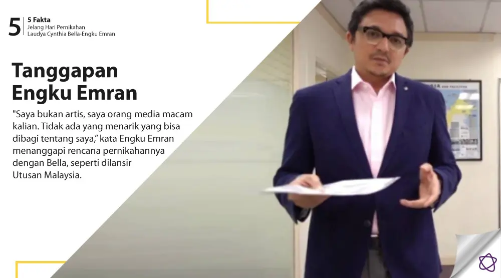 5 Fakta Jelang Hari Pernikahan Laudya Cynthia Bella-Engku Emran. (Foto: Youtube, Desain: Nurman Abdul Hakim/Bintang.com)