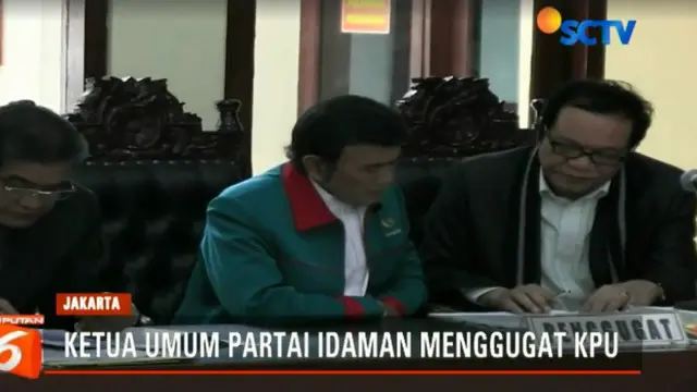 Ratusan kader dan simpatisan Partai Idaman juga hadir.