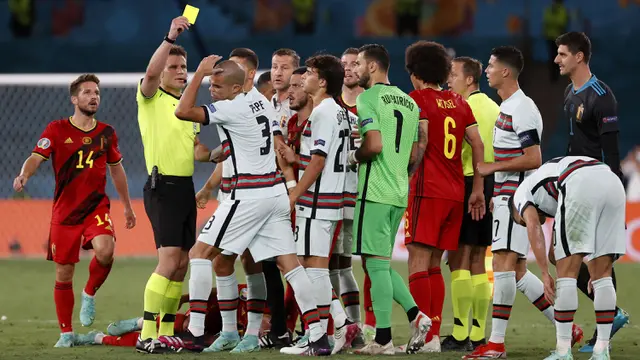 Piala Eropa 2020 Belgia melawan Portugal