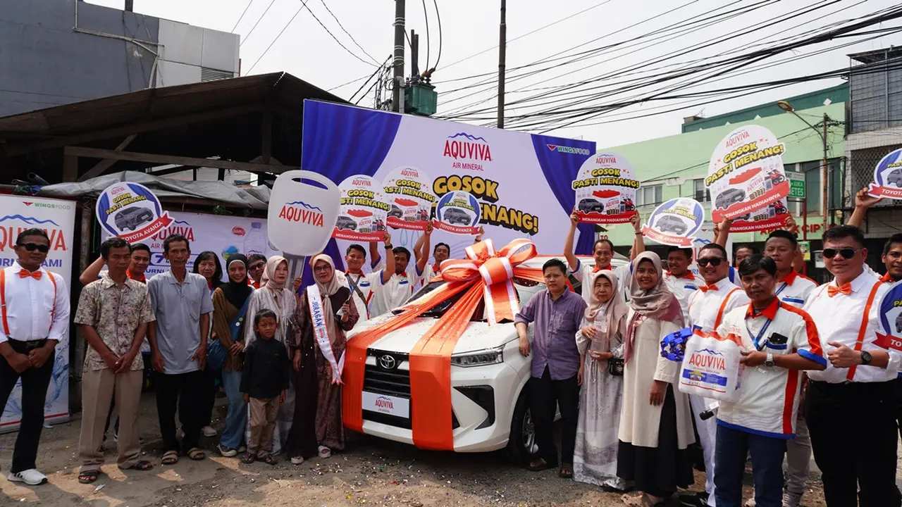 Warung Kopi di Cikarang Bawa Pulang Avanza dari AQUVIVA Gosok Pasti Menang