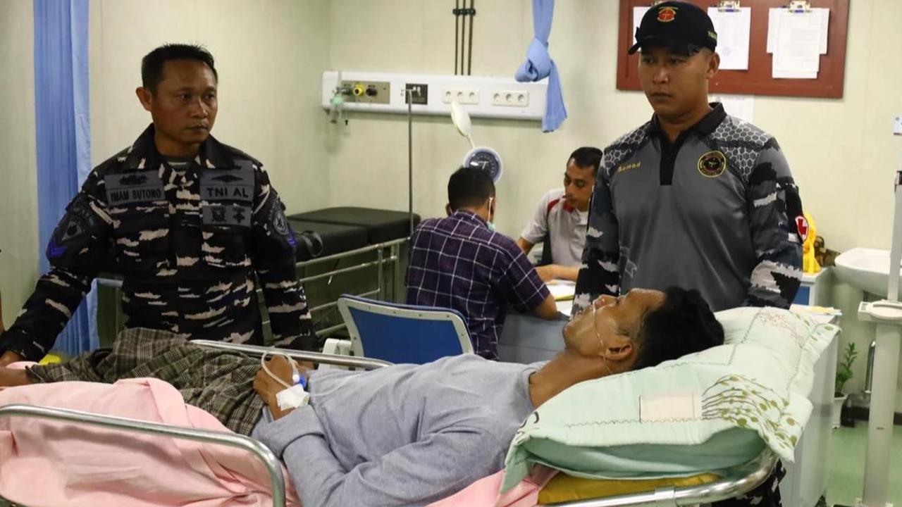 TNI AL KRI RJW-992 Sandar Sibolga Sukses Laksanakan Operasi Bedah Darurat Bagi Masyarakat