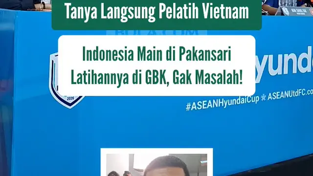 Tanya langsung pelatih Vietnam, Kim Sang-sik, Apa komentarnya tentang skuat Timnas Indonesia?