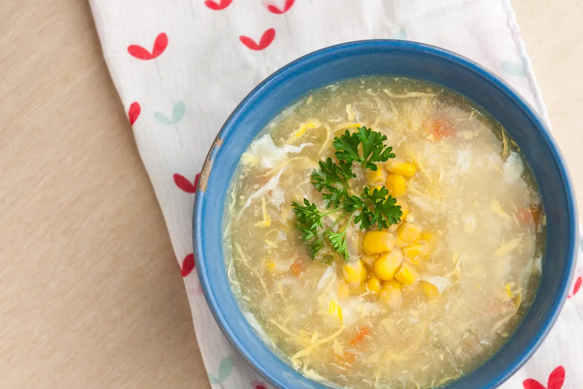 Resep Sup Jagung Telur Kental