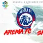 Liga 1 2018 Arema FC Vs Sriwijaya FC (Bola.com/Adreanus Titus)