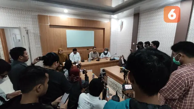Konferensi pers pihak RSUD Labuang Baji (Liputan6.com/Fauzan)