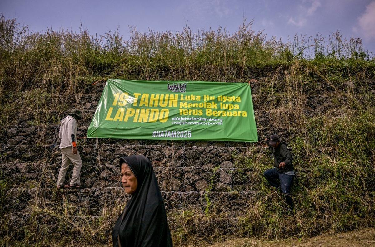 Peringatan 19 tahun bencana lumpur Lapindo