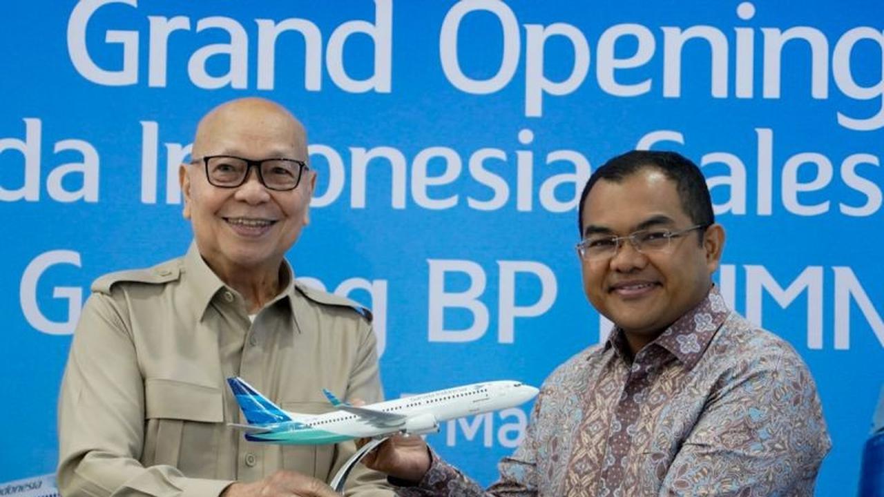 Garuda Indonesia Perkuat Layanan dengan Pembukaan Sales Office di Gedung BUMN Jakarta