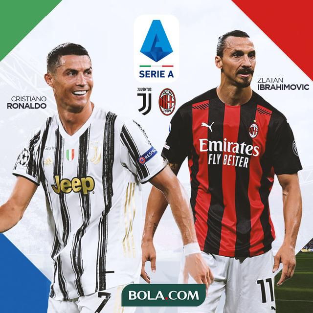 Serie A - Juventus Vs AC Milan - Cristiano Ronaldo Vs Zlatan Ibrahimovic