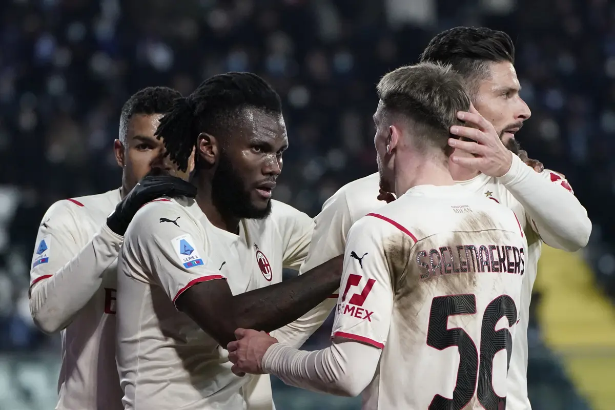 AC Milan Bungkam Tuan Rumah Empoli 4-2