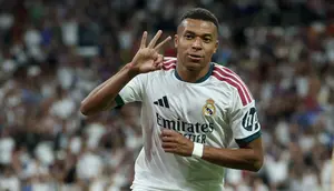 Hasil Liga Spanyol: Kylian Mbappe Hattrick, Real Madrid Bungkam Real Sociedad di Santiago Bernabeu