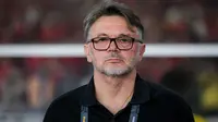 Pelatih Timnas Vietnam, Philippe Troussier jelang laga Grup F kualifikasi Piala Dunia 2026 Zona Asia menghadapi Indonesia di Stadion Utama Gelora Bung Karno (SUGBK), Senayan, Jakarta, Kamis (21/3/2024). (Bola.com/Bagaskara Lazuardi)