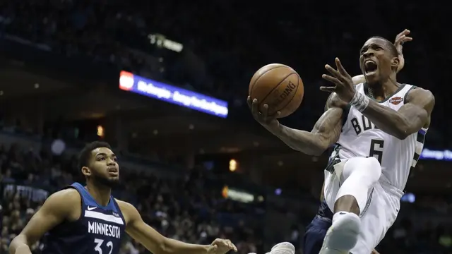 Aksi Eric Bledsoe menangkan Bucks atas Timberwolves