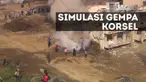 Simulasi ini dibuat karena pemerintah dinilai gagal mengatasi gempa sebelumnya.