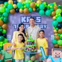 Setelah merayakan ulang tahunnya sendiri, Titi Kamal kini menggelar pesta ulang tahun untuk anak kedua-nya, Kai Attar Sugiono, yang baru saja menginjak usia 7 tahun. [@titi_kamall].