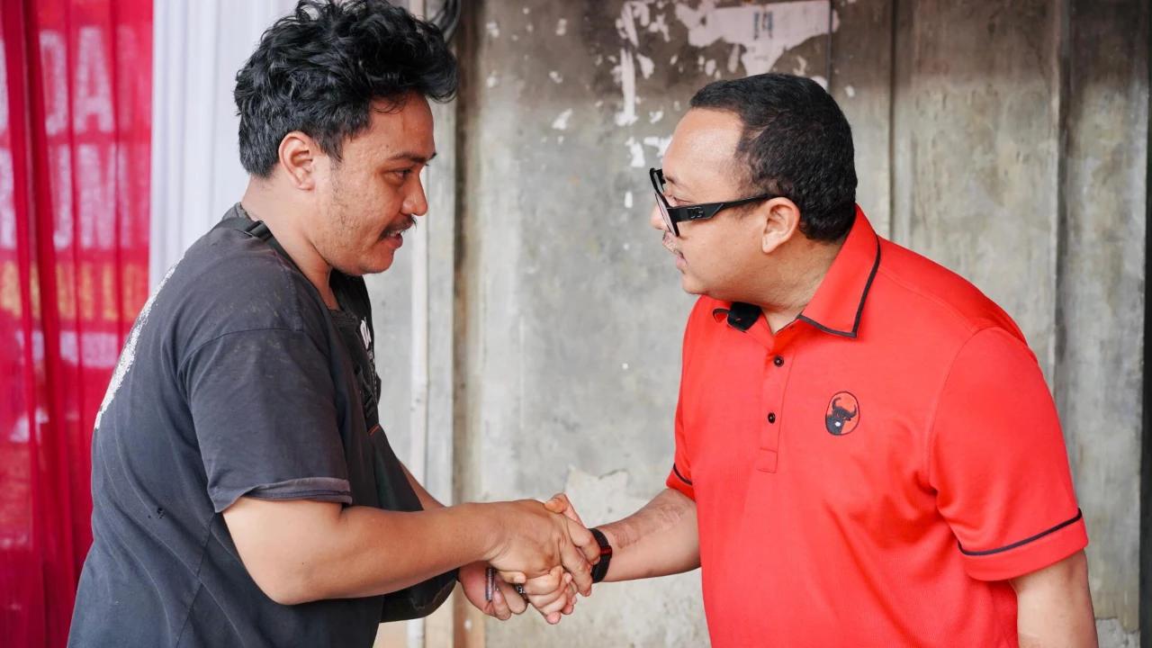 Disambut Haru Warga, Kaisar Said Putra Tinjau Langsung Lokasi Longsor di Majenang Cilacap