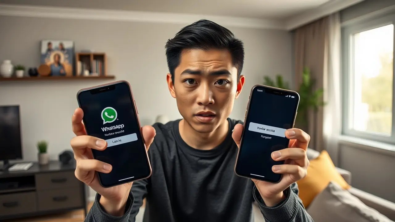 cara login whatsapp tapi nomor sudah mati