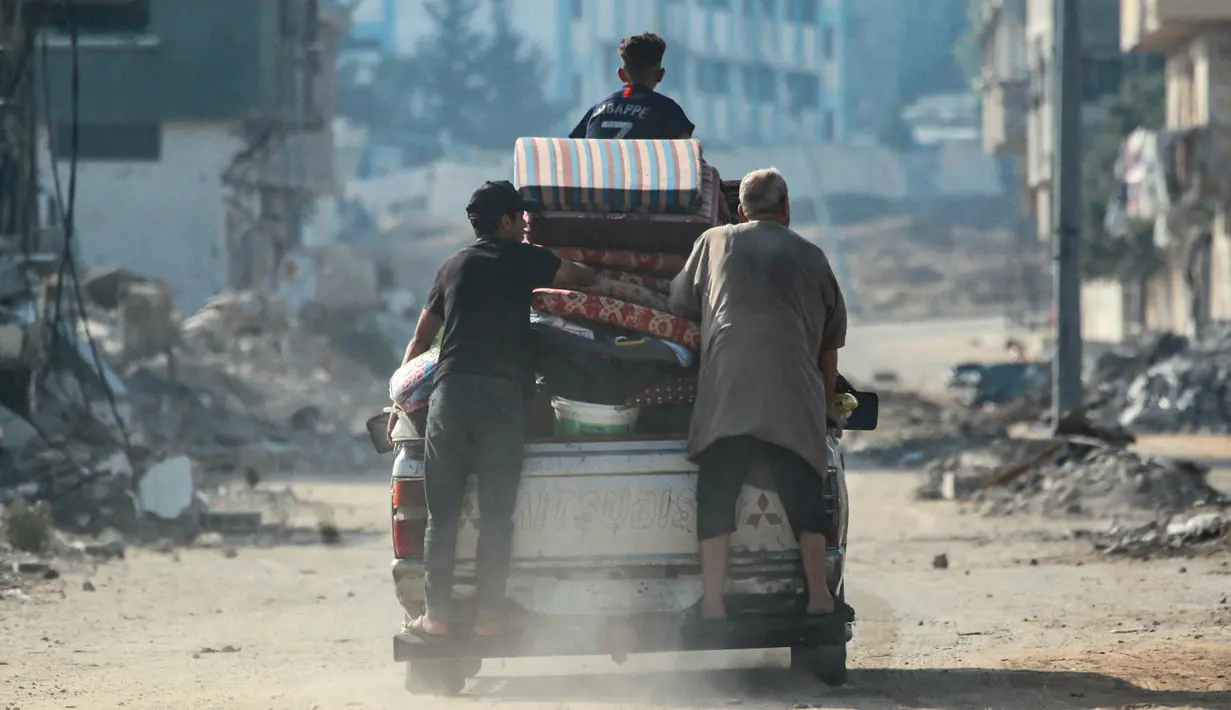 Hingga saat ini, lebih dari 36.500 warga Palestina meninggal dunia menjadi korban serangan militer Israel di Gaza, sebagian besar adalah perempuan dan anak-anak, dan hampir 83.000 lainnya terluka. (Bashar TALEB/AFP)