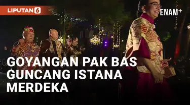 Goyangan Menteri PUPR Basuki Meriahkan Fashion Show Istana Berbatik