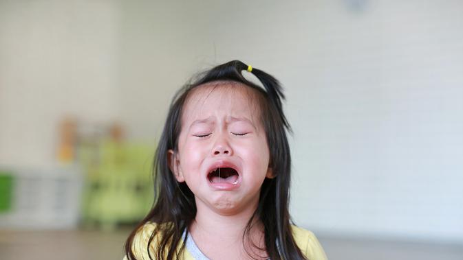 Ilustrasi anak menangis (iStockphoto)