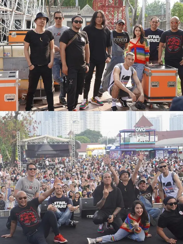 Tissa Biani dan Element Reunion (Instagram/ tissabiani)