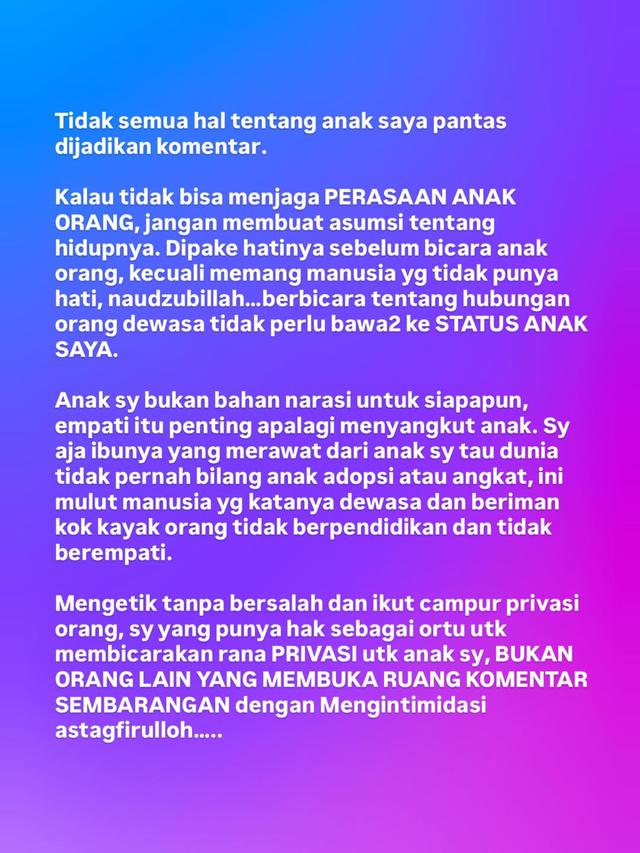 Tidak Sesuai Kenyataan