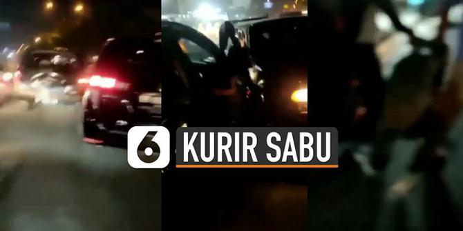VIDEO: Viral Penangkapan Kurir Sabu-Sabu