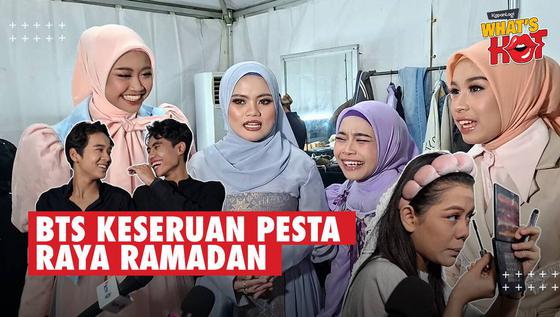 BTS Acara Indosiar! Melly Lee Sibuk Makeup Sendiri, Arbil & Eby Bekerja Keras GR