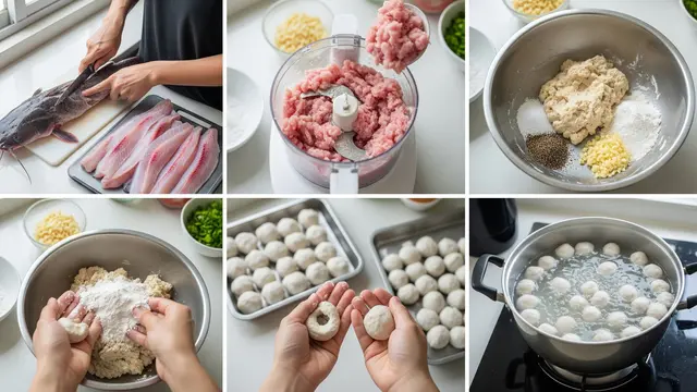 Cara Membuat Bakso dari Ikan Lele